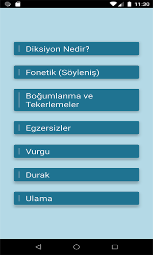 Diksiyon Dersleri ve Egzersizler Screenshot 1