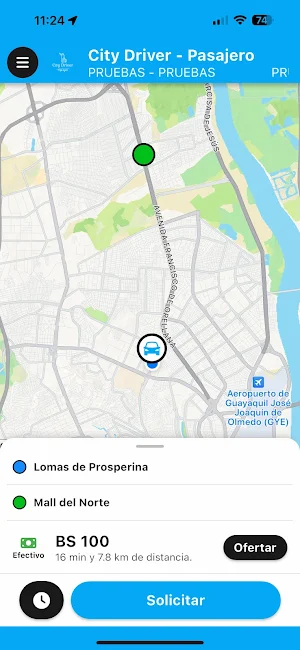 City Driver - Pasajero Screenshot 0