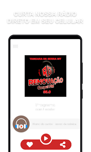 WEB RADIO RENOVAÇÃO GOSPEL FM Screenshot 0