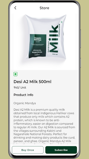 Organic Mandya Desi Milk Screenshot 3
