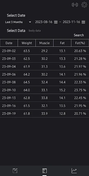 Gym Note - Track Workout Screenshot 2