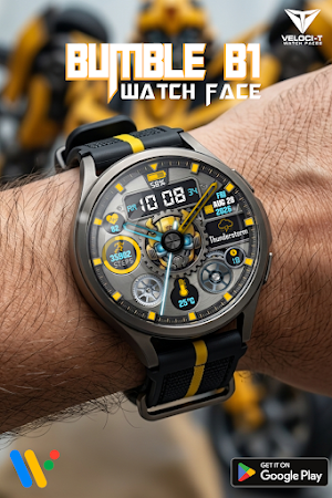 Bumble B1 Watch Face Screenshot 3