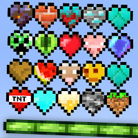 Hearts mod for Minecraft