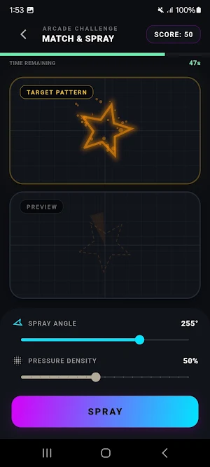 Spray Pattern Match Screenshot 2