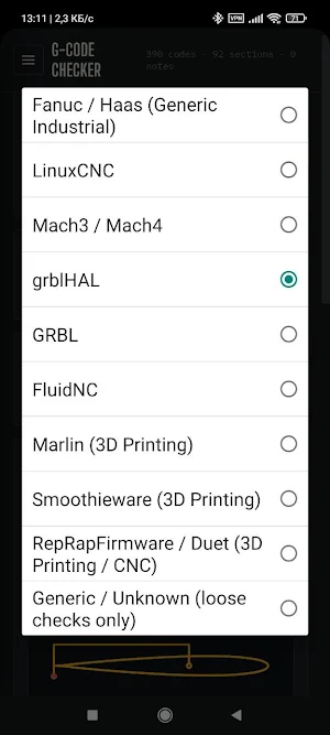 CNC Codes Screenshot 3