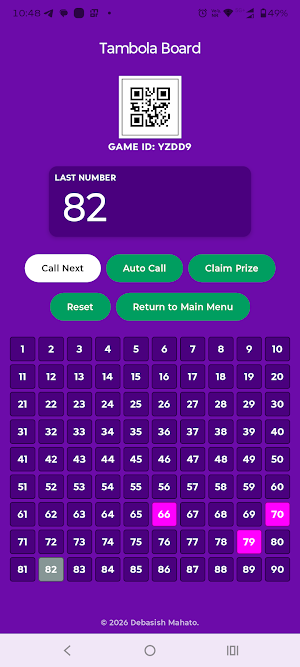 Tambola Board Screenshot 3