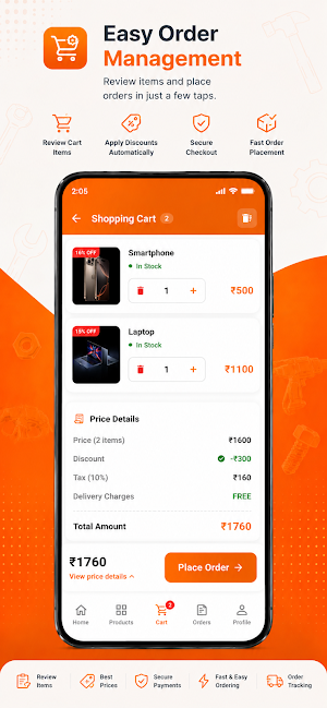 Kitchenware Wholesaler Screenshot 3