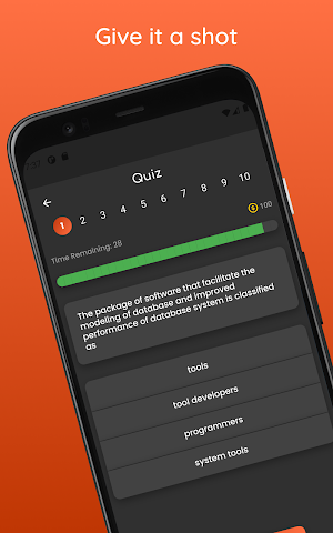 Database Management System Quiz (BSCS) Screenshot 3