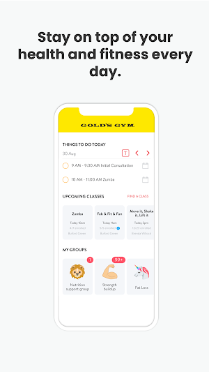 Gold's Gym RVA Screenshot 1