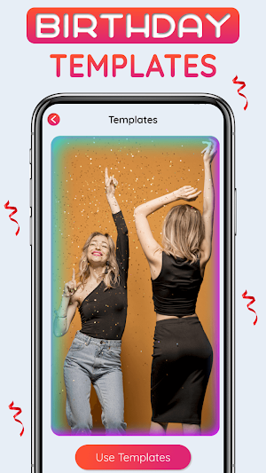 Birthday App-Birthday template Screenshot 2