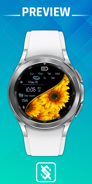 BFF67- Neon Art Sunflower fall Screenshot 0