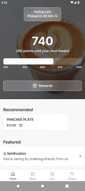 PerKup Cafe To Go Screenshot 0