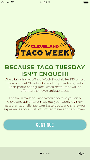 Cleveland Taco Week Screenshot 0