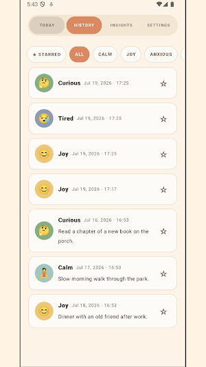 MoodJar Screenshot 1