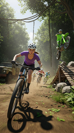Downhill Racing Legend Screenshot 0