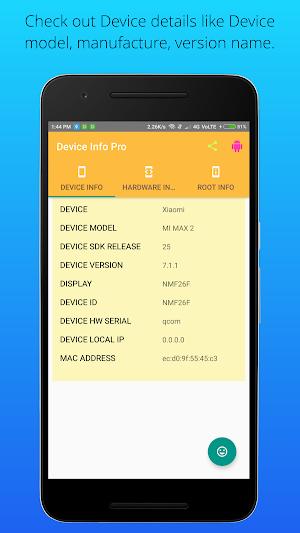 Device Info Pro Screenshot 0