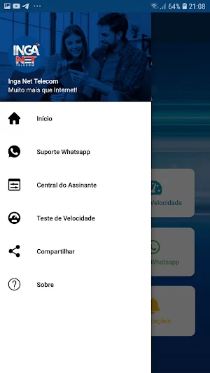 Inga Net Telecom - Aplicativo Oficial Screenshot 2