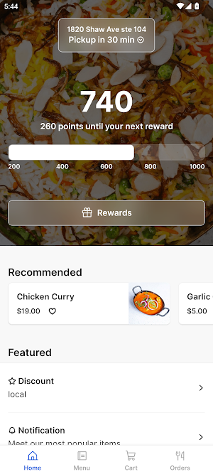 Gulab Indian Bistro Screenshot 0