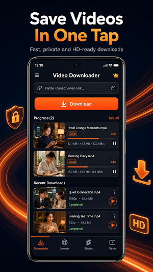 ClipKeep: HD Video Downloader Screenshot 0