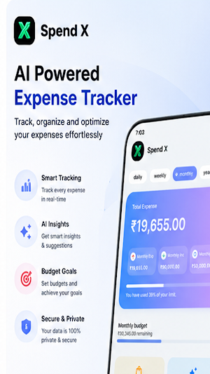 Spend X- Money Tracker Screenshot 0