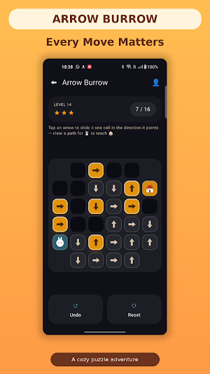 Arrow Burrow: Slide Puzzle Screenshot 3