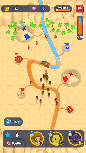 Hold the Water - Idle Defense Screenshot 3