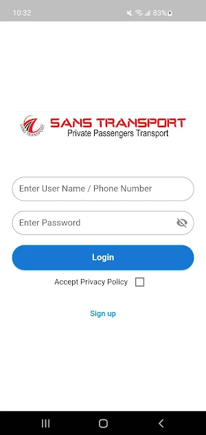 Sans Transport Screenshot 0