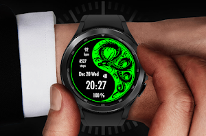EY20 Yin Yang Dragon WatchFace Screenshot 1