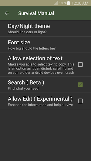 Offline Survival Manual Screenshot 2