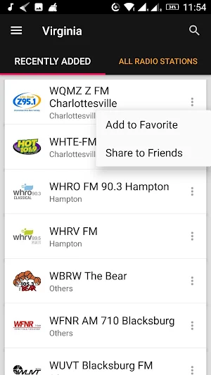 Virginia Radio Stations - USA Screenshot 0