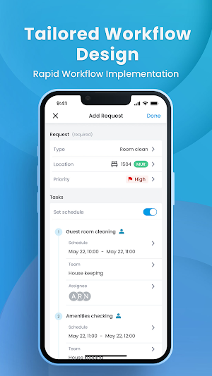 Aiello TMS Staff App Screenshot 1