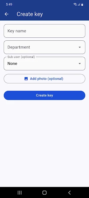 GuestRAR Key Tracker System Screenshot 1