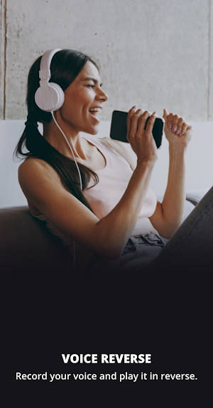 Audio Reverse Singing App Screenshot 0