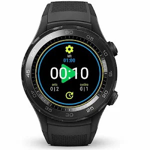 Tabata timer for smart watches android wear 2.0 Screenshot 0