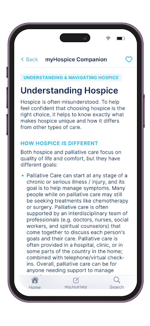 myHospice Companion Screenshot 3