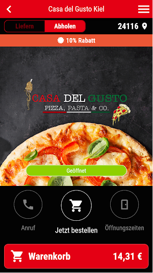 Casa del Gusto Kiel Screenshot 0
