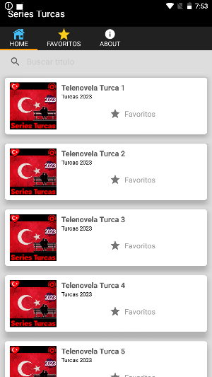 Series Turcas en español Screenshot 0