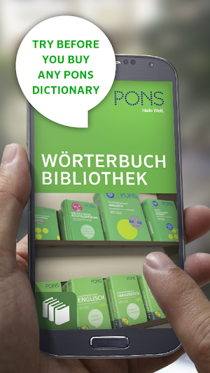 PONS Dictionary Library - Offline Translator Screenshot 0