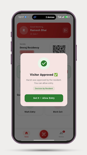 Apni Society - Gatekeeper App Screenshot 3