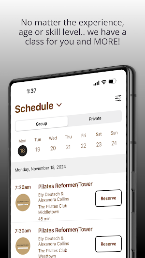 The Pilates Club Middletown Screenshot 3
