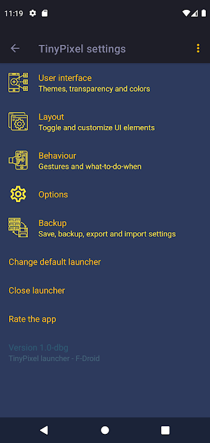 Launcher Tiny Pixel Screenshot 3
