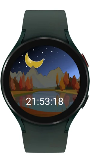 HSP Watch Face S1 Day & Night Screenshot 0