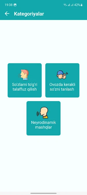 Nutq Terapiya Screenshot 2