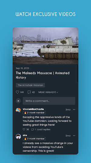 Armchair History TV Screenshot 1