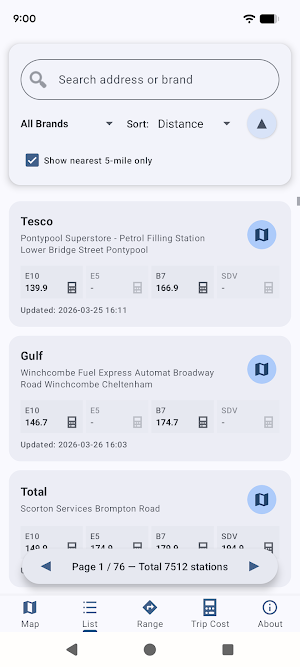 Find-Fuel.com Screenshot 1