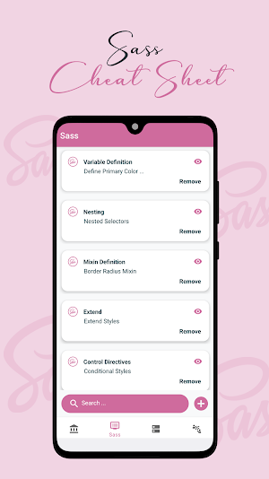 Sass Cheat Sheet Screenshot 1