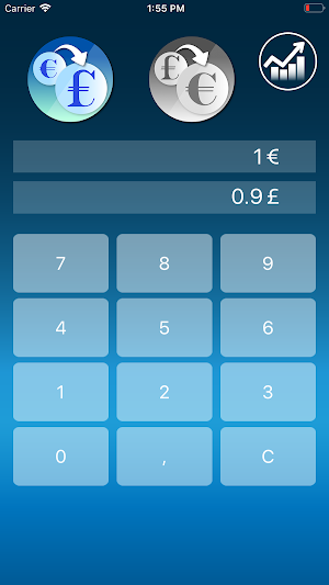 Euro - Pound Converter EUR GBP Screenshot 0