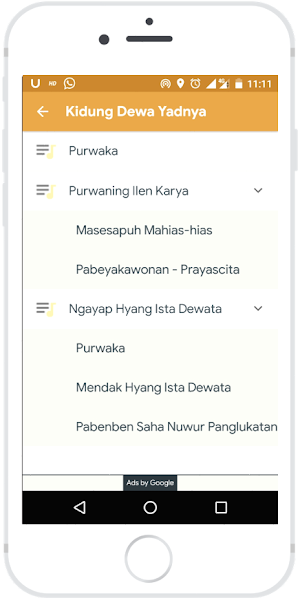 Kumpulan Kekidung Hindu Screenshot 1