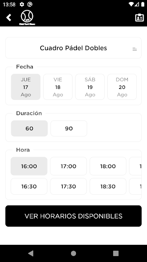 Club Turo Blanc Screenshot 3