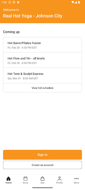Real Hot Yoga - Johnson City Screenshot 1